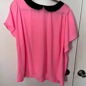 CeCe Peter Pan blouse